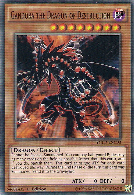 Gandora the Dragon of Destruction [YGLD-ENC03] Common | Card Merchant Takapuna