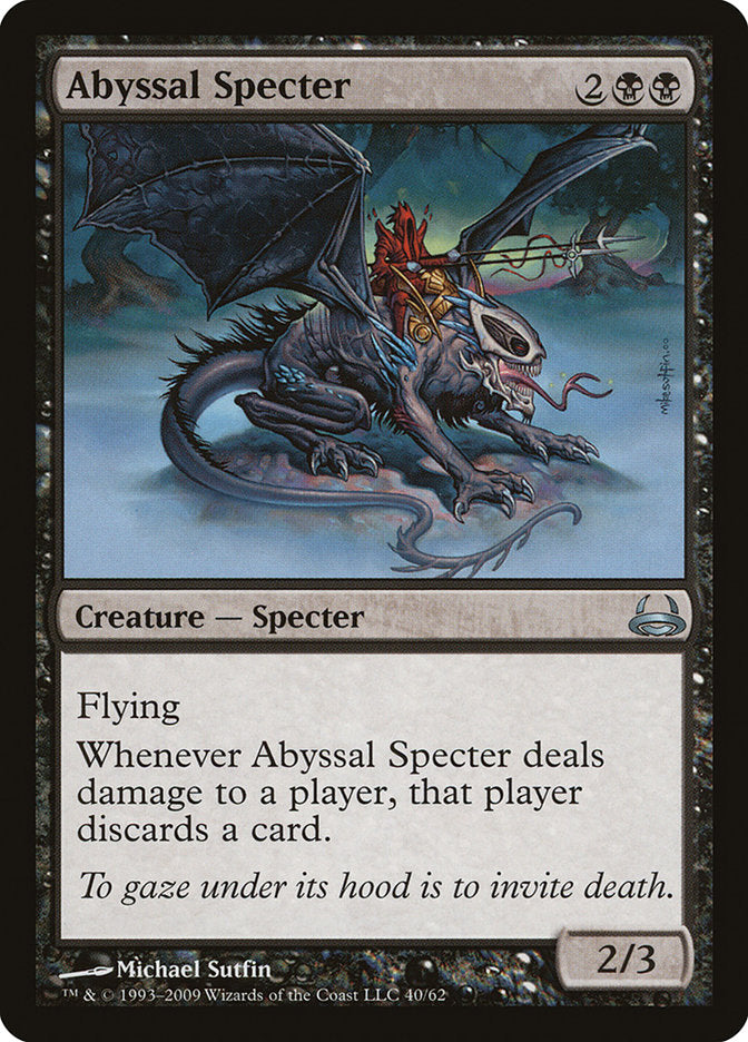 Abyssal Specter [Duel Decks: Divine vs. Demonic] | Card Merchant Takapuna