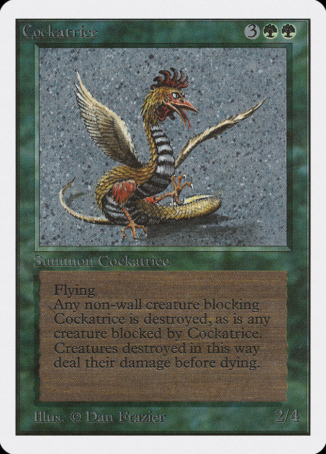 Cockatrice [Unlimited Edition] | Card Merchant Takapuna