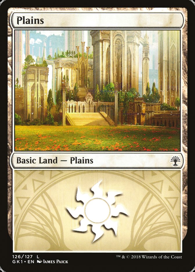 Plains (126) [Guilds of Ravnica Guild Kit] | Card Merchant Takapuna