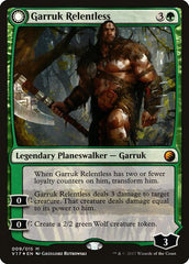 Garruk Relentless // Garruk, the Veil-Cursed [From the Vault: Transform] | Card Merchant Takapuna