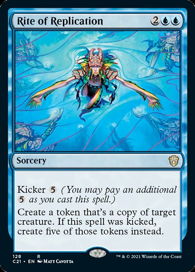 Rite of Replication [Commander 2021] | Card Merchant Takapuna