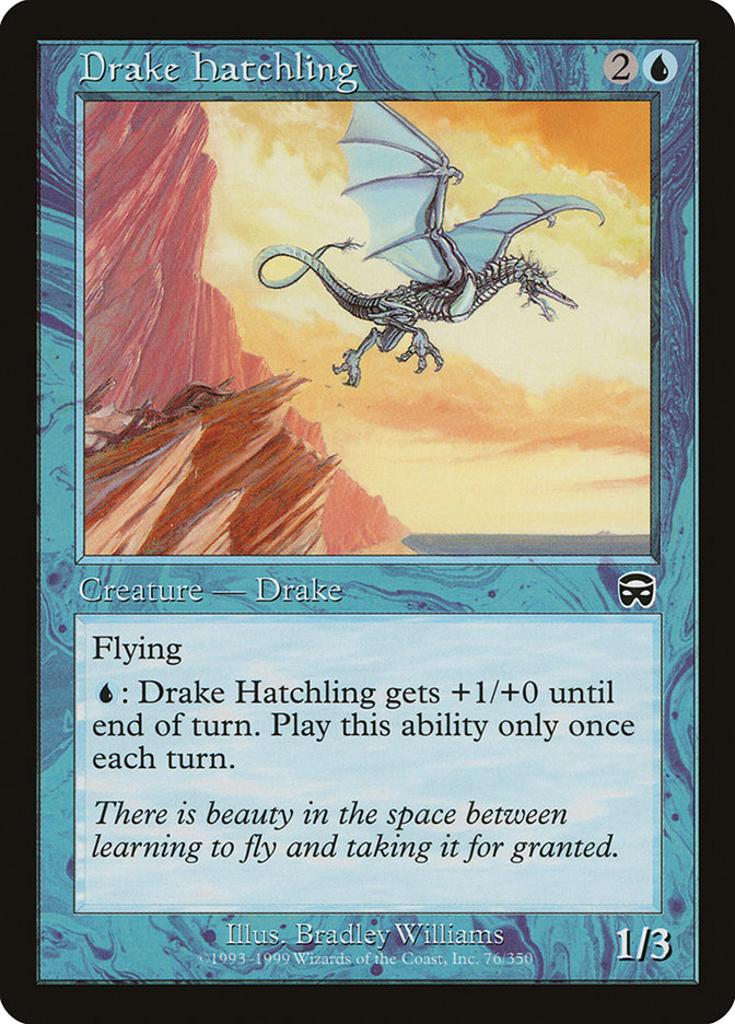 Drake Hatchling [Mercadian Masques] | Card Merchant Takapuna