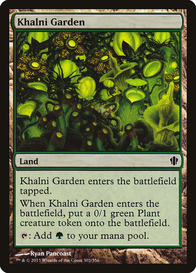 Khalni Garden [Commander 2013] | Card Merchant Takapuna