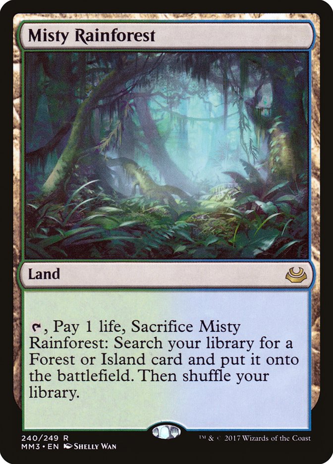 Misty Rainforest [Modern Masters 2017] | Card Merchant Takapuna