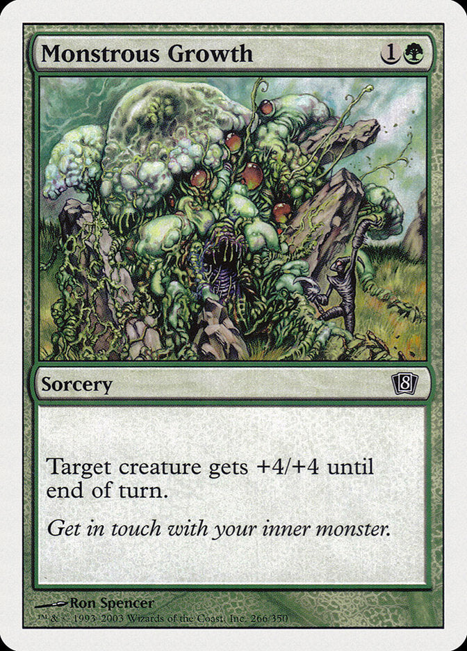 Monstrous Growth [Eighth Edition] | Card Merchant Takapuna