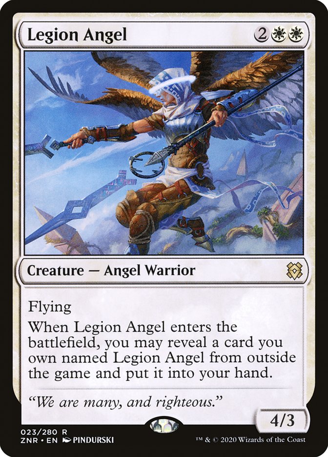 Legion Angel [Zendikar Rising] | Card Merchant Takapuna