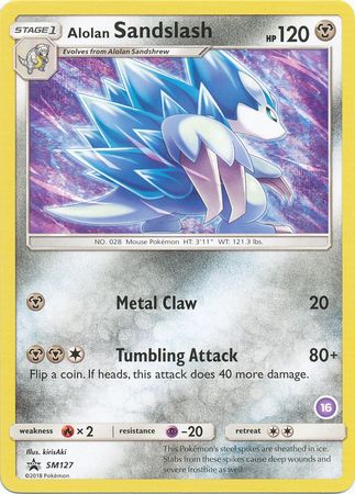 Alolan Sandslash (SM127) (Deck Exclusive #16) [Sun & Moon: Trainer Kit - Alolan Sandslash] | Card Merchant Takapuna