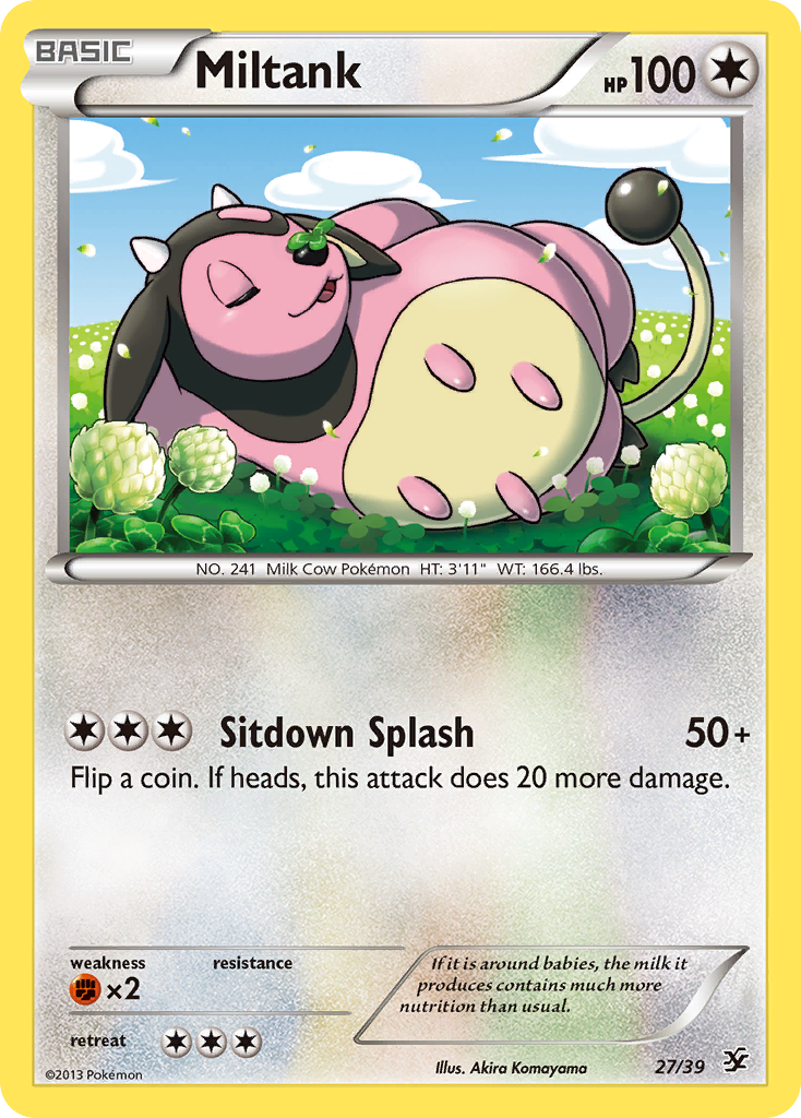 Miltank (27/39) [XY: Kalos Starter Set] | Card Merchant Takapuna