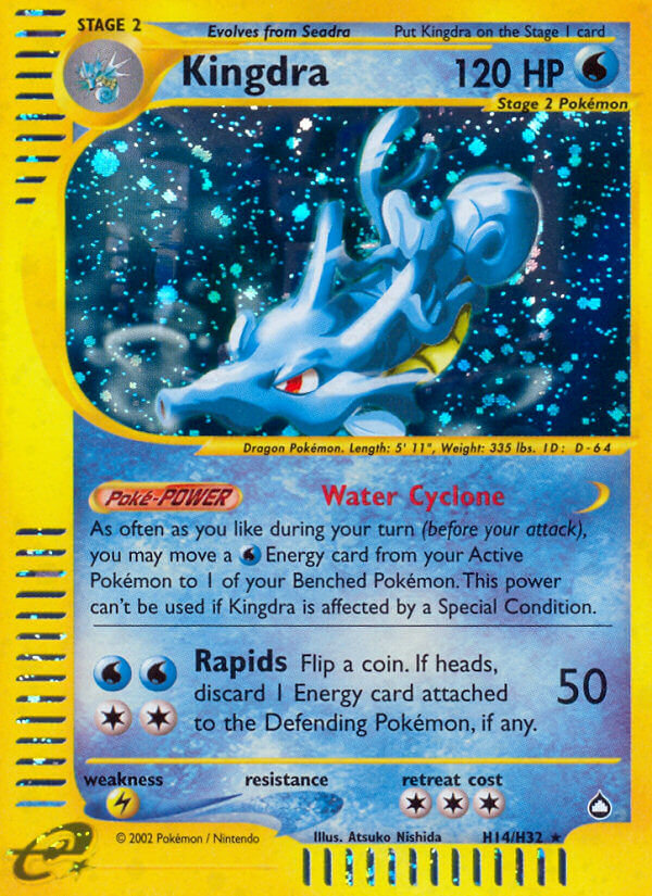 Kingdra (H14/H32) [Aquapolis] | Card Merchant Takapuna