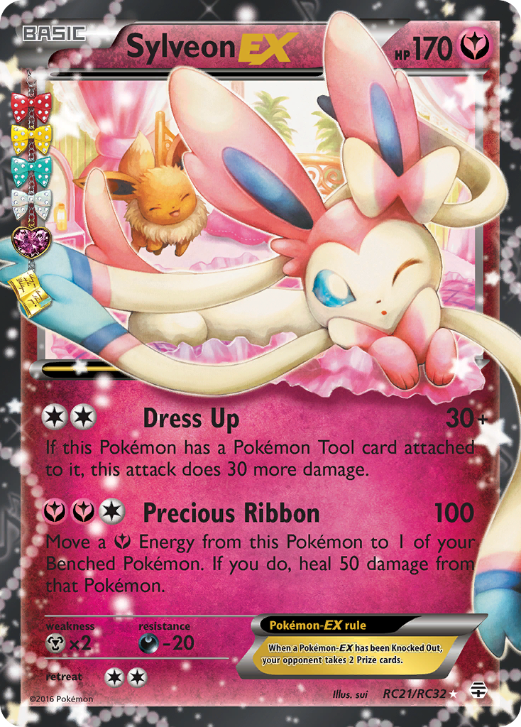 Sylveon EX (RC21/RC32) [XY: Generations] | Card Merchant Takapuna