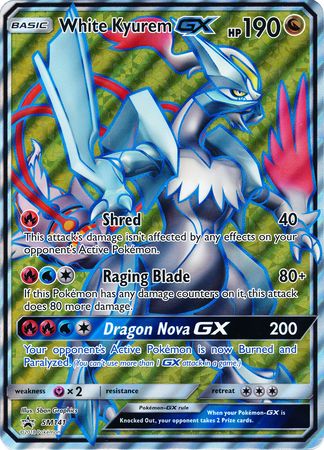 White Kyurem GX (SM141) (Jumbo Card) [Sun & Moon: Black Star Promos] | Card Merchant Takapuna