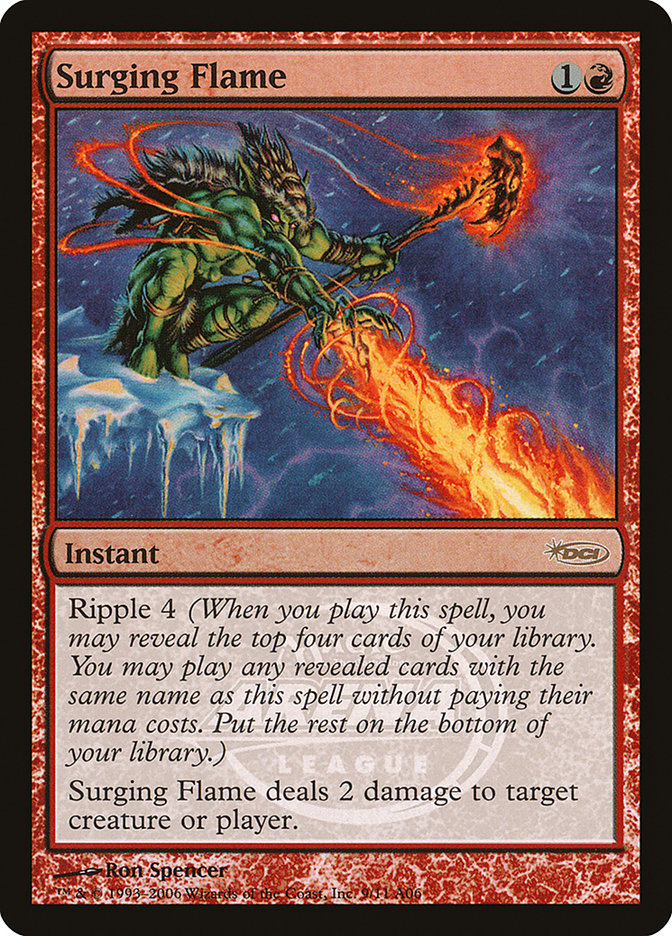 Surging Flame [Arena League 2006] | Card Merchant Takapuna