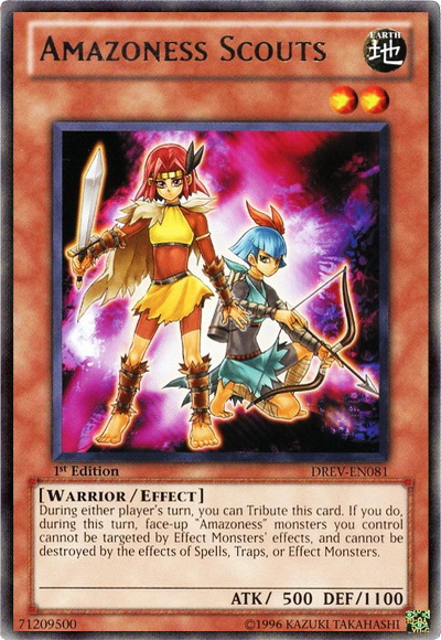 Amazoness Scouts [DREV-EN081] Rare | Card Merchant Takapuna