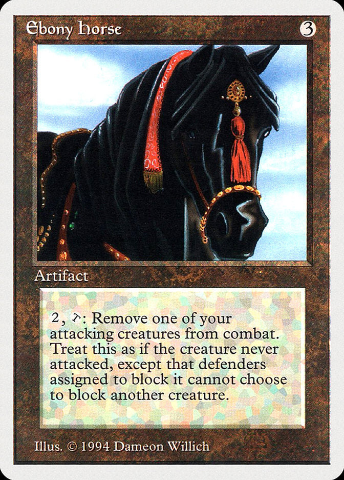 Ebony Horse [Summer Magic / Edgar] | Card Merchant Takapuna