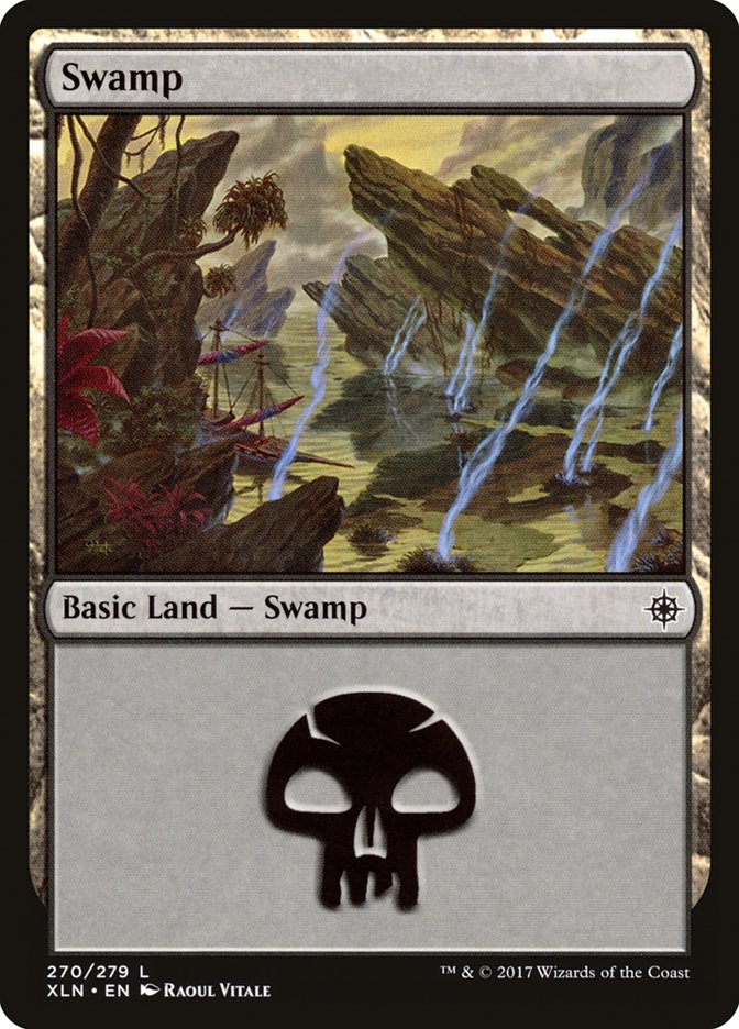 Swamp (270) [Ixalan] | Card Merchant Takapuna