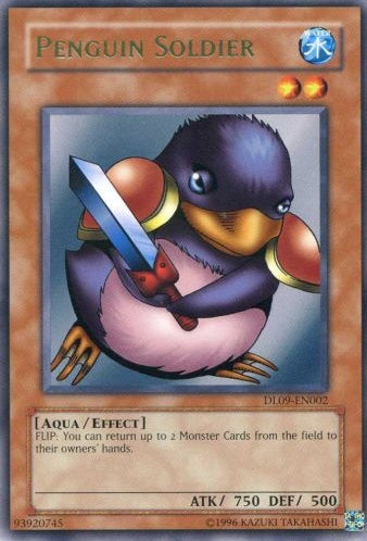 Penguin Soldier (Green) [DL09-EN002] Rare | Card Merchant Takapuna