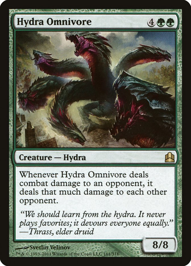 Hydra Omnivore [Commander 2011] | Card Merchant Takapuna