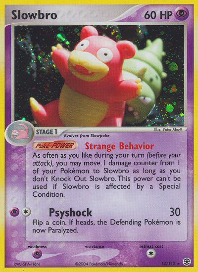 Slowbro (14/112) [EX: FireRed & LeafGreen] | Card Merchant Takapuna