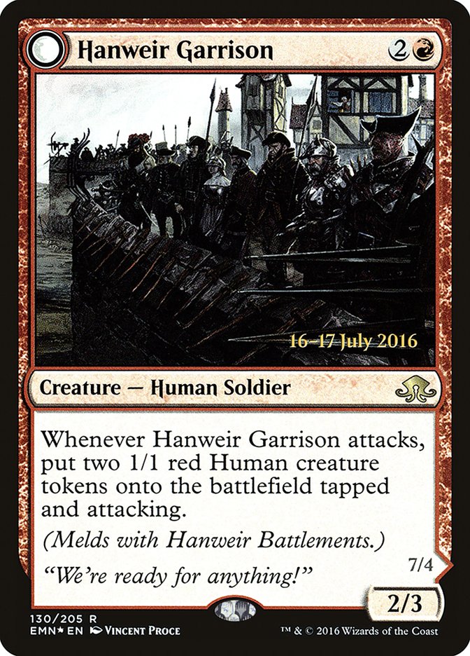 Hanweir Garrison [Eldritch Moon Prerelease Promos] | Card Merchant Takapuna