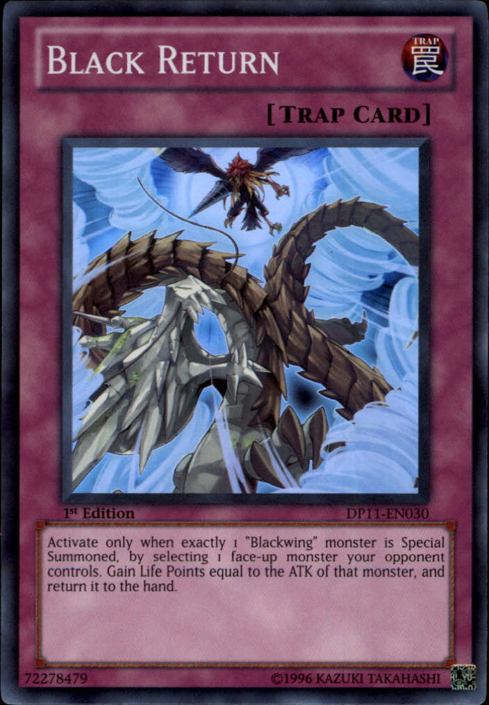 Black Return [DP11-EN030] Super Rare | Card Merchant Takapuna