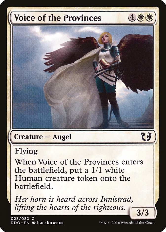 Voice of the Provinces [Duel Decks: Blessed vs. Cursed] | Card Merchant Takapuna