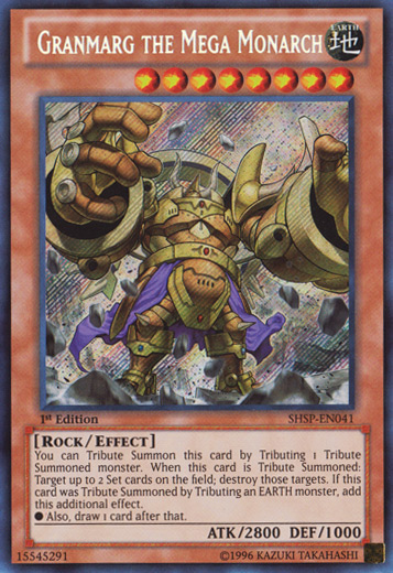 Granmarg the Mega Monarch [SHSP-EN041] Secret Rare | Card Merchant Takapuna