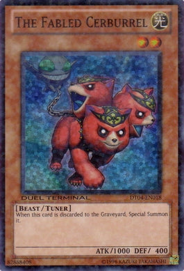 The Fabled Cerburrel [DT04-EN018] Super Rare | Card Merchant Takapuna