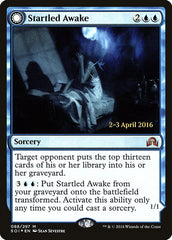 Startled Awake // Persistent Nightmare [Shadows over Innistrad Prerelease Promos] | Card Merchant Takapuna