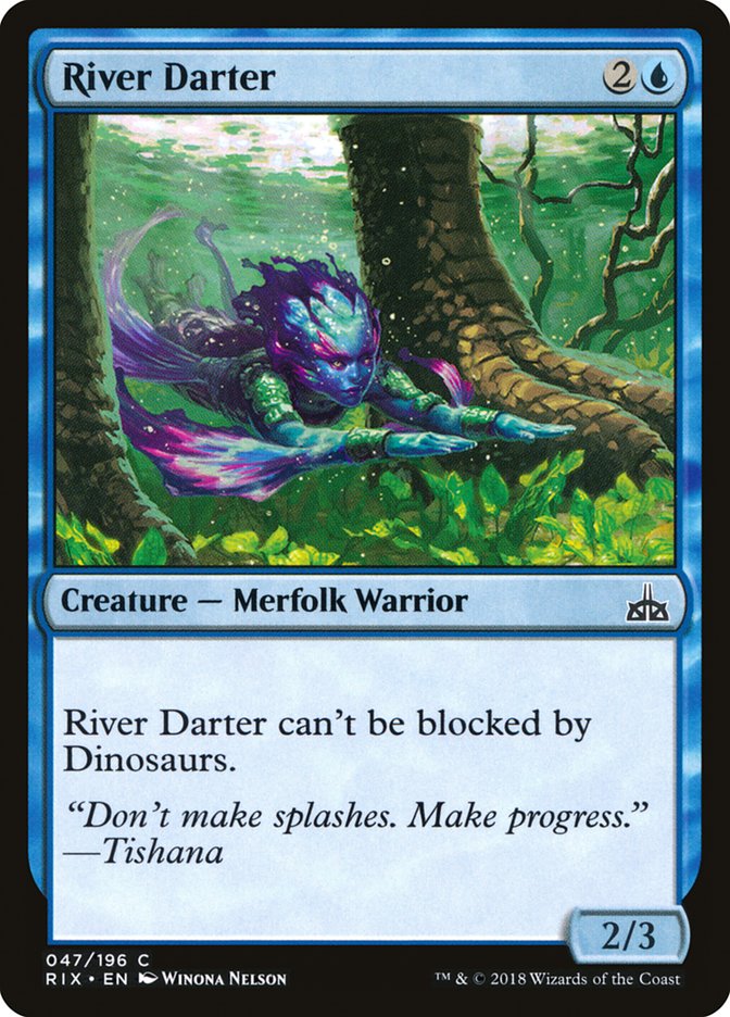 River Darter [Rivals of Ixalan] | Card Merchant Takapuna