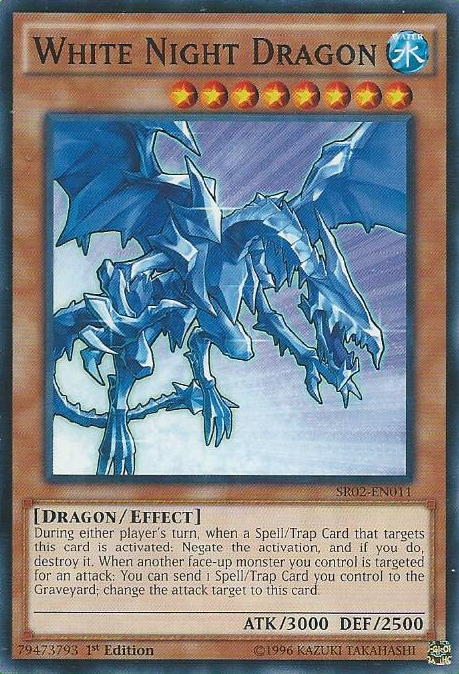 White Night Dragon [SR02-EN011] Common | Card Merchant Takapuna