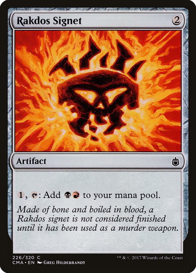 Rakdos Signet [Commander Anthology] | Card Merchant Takapuna