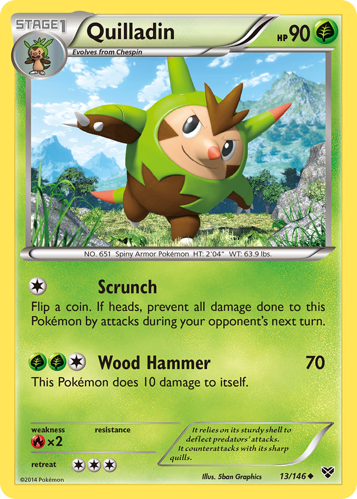 Quilladin (13/146) [XY: Base Set] | Card Merchant Takapuna