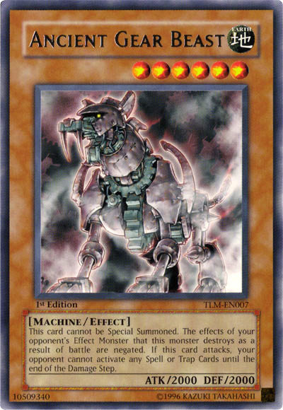 Ancient Gear Beast [TLM-EN007] Rare | Card Merchant Takapuna