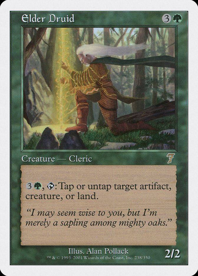 Elder Druid [Seventh Edition] | Card Merchant Takapuna