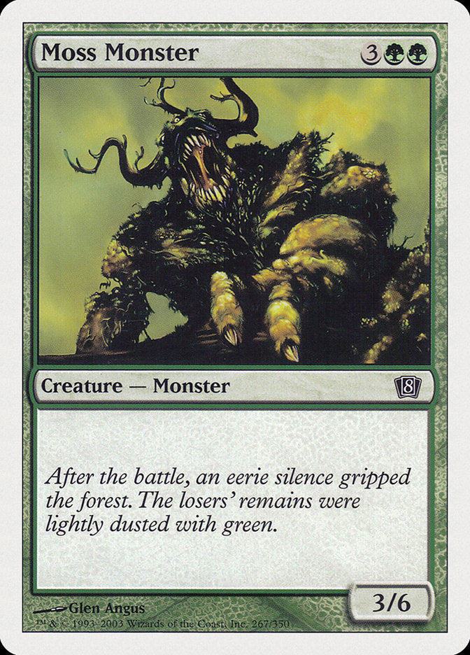 Moss Monster [Eighth Edition] | Card Merchant Takapuna