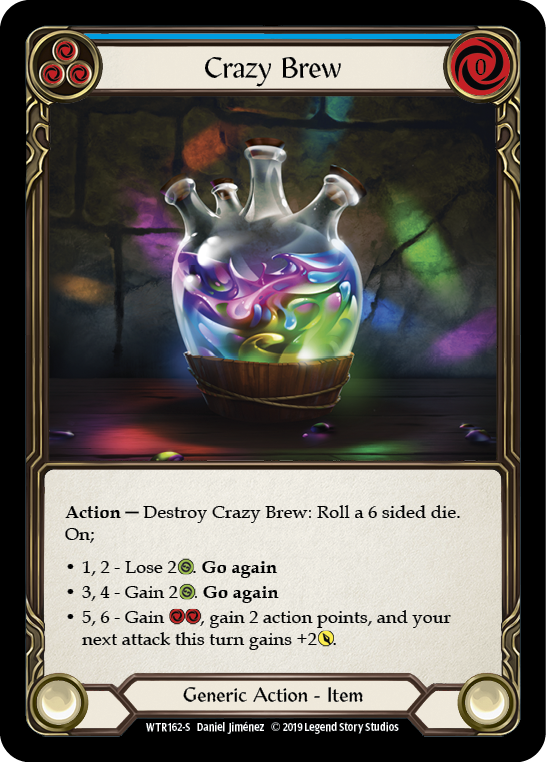 Crazy Brew [WTR162-S] (Welcome to Rathe)  Alpha Print Normal | Card Merchant Takapuna