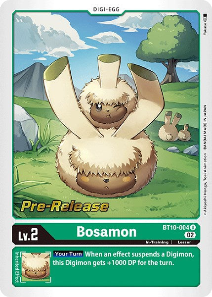 Bosamon [BT10-004] [Xros Encounter Pre-Release Cards] | Card Merchant Takapuna