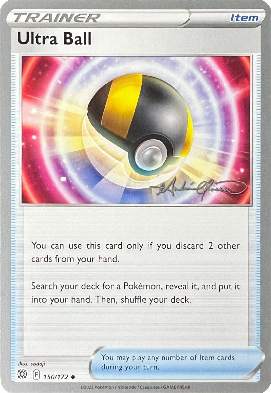 Ultra Ball (150/172) (The Shape of Mew - Andre Chiasson) [World Championships 2022] | Card Merchant Takapuna