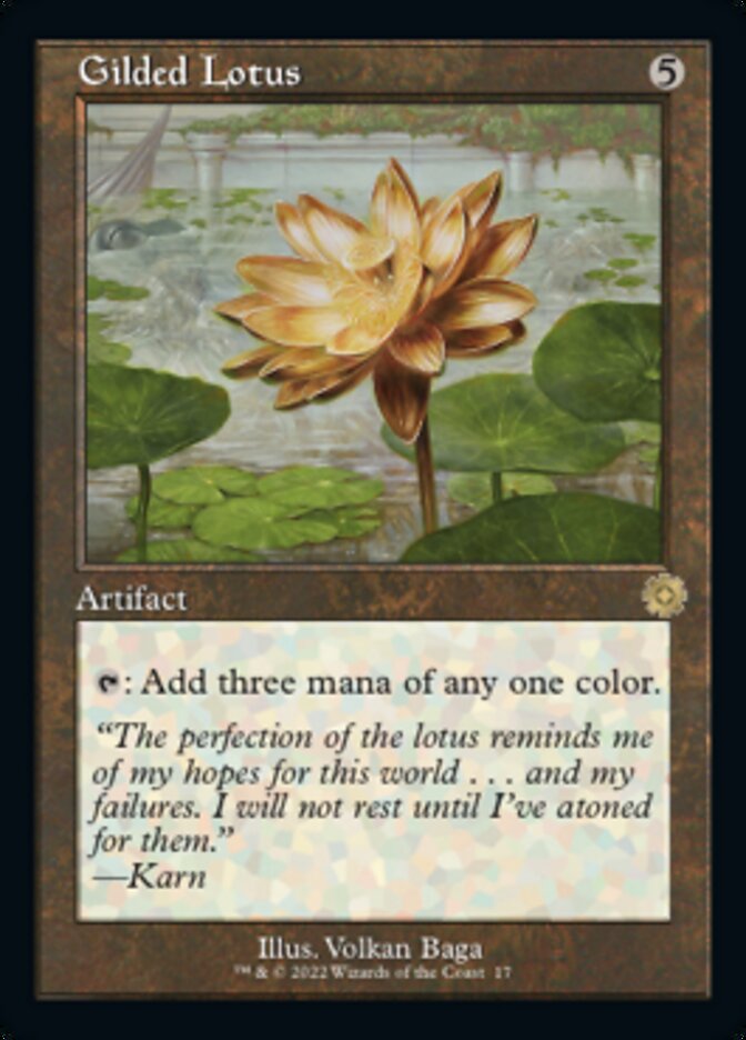 Gilded Lotus (Retro) [The Brothers' War Retro Artifacts] | Card Merchant Takapuna