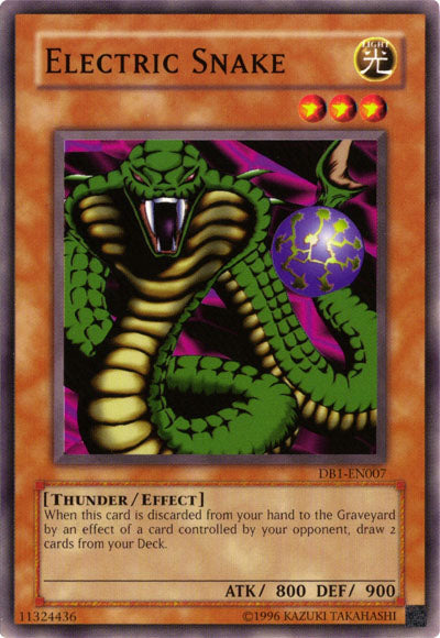 Electric Snake [DB1-EN007] Common | Card Merchant Takapuna