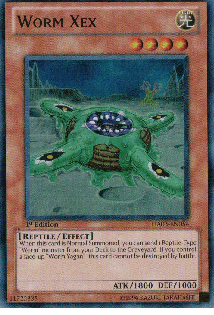 Worm Xex [HA03-EN054] Super Rare | Card Merchant Takapuna