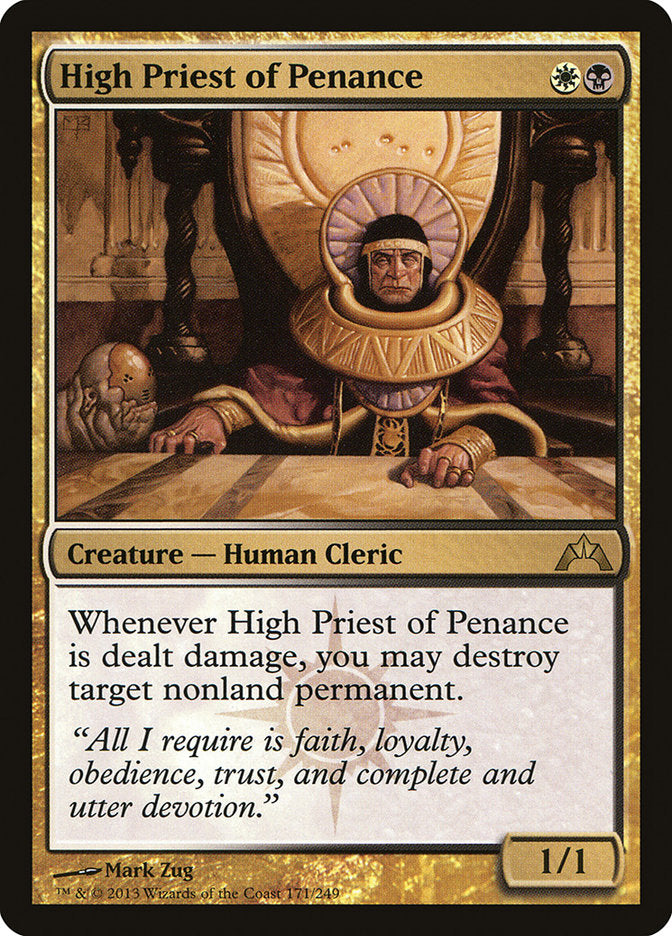 High Priest of Penance [Gatecrash] | Card Merchant Takapuna