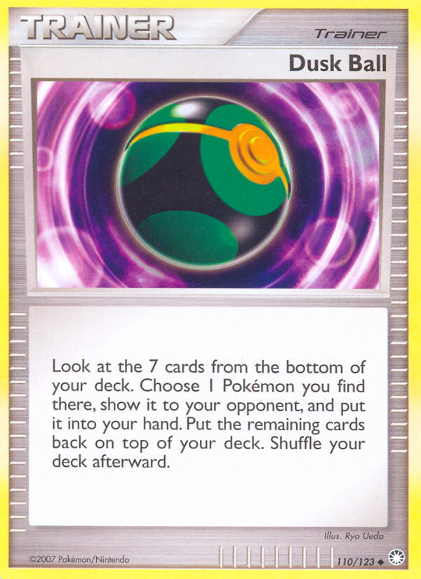 Dusk Ball (110/123) [Diamond & Pearl: Mysterious Treasures] | Card Merchant Takapuna