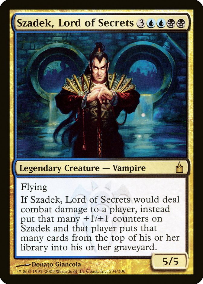 Szadek, Lord of Secrets [Ravnica: City of Guilds] | Card Merchant Takapuna