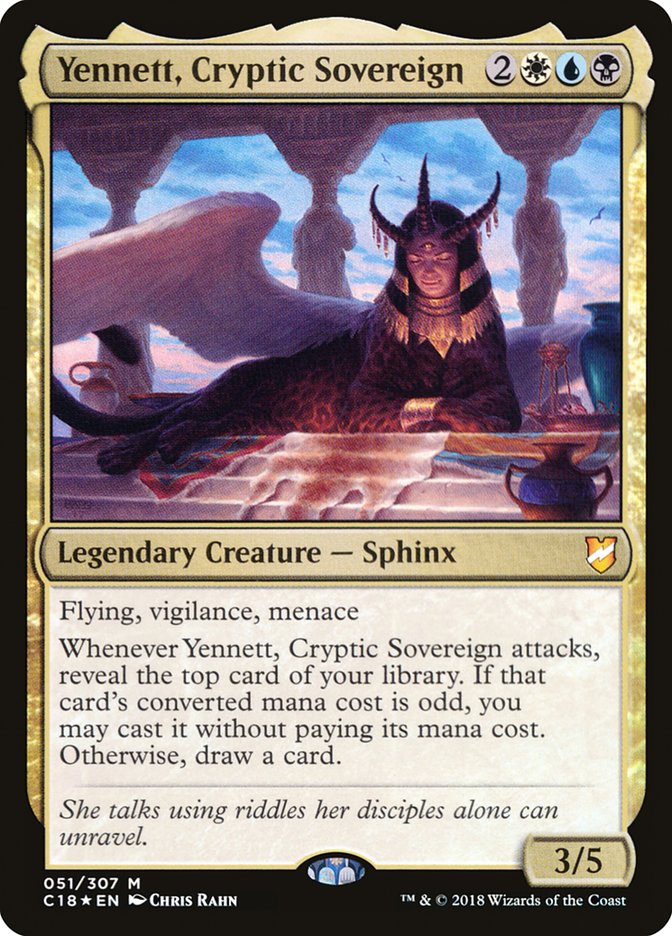 Yennett, Cryptic Sovereign [Commander 2018] | Card Merchant Takapuna