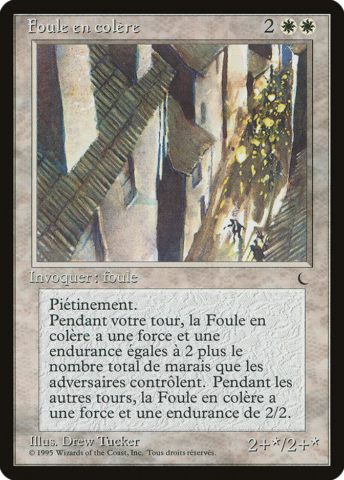 Angry Mob (French) - "Foule en colere" [Renaissance] | Card Merchant Takapuna