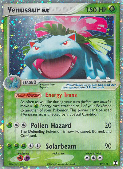 Venusaur ex (112/112) [EX: FireRed & LeafGreen] | Card Merchant Takapuna