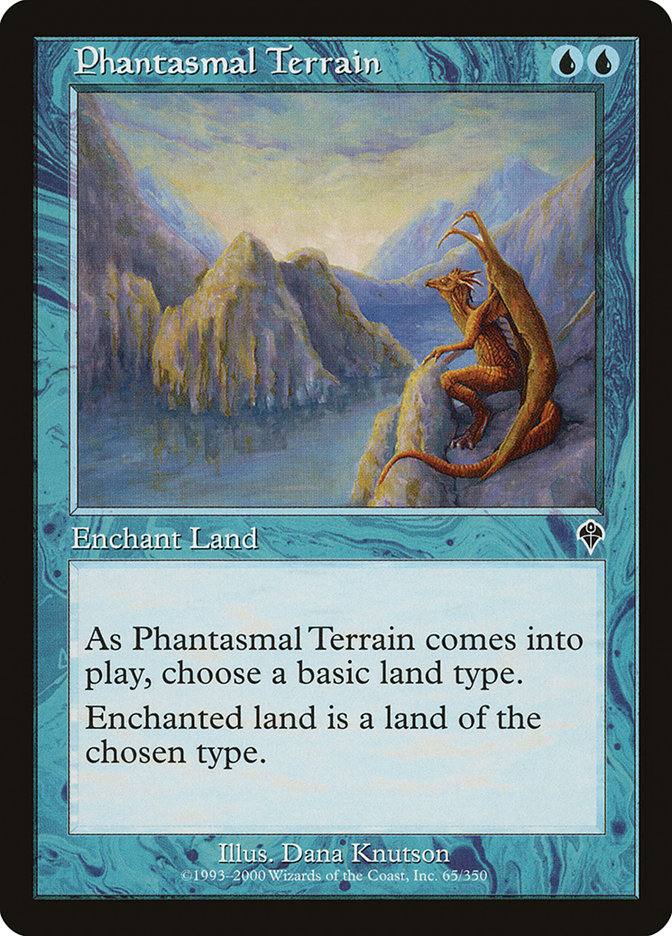 Phantasmal Terrain [Invasion] | Card Merchant Takapuna