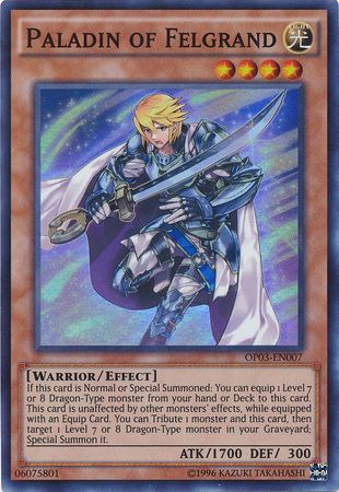 Paladin of Felgrand [OP03-EN007] Super Rare | Card Merchant Takapuna